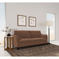 Dania - Sofa With Tufted Arms - Rust