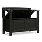 Amherst - Small Transitional Entryway Storage Bench
