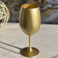 Leadingware Tritan Hammer Plastic Wine Glasses (Set of 4)