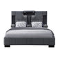 Yaris - Contemporary Bed With Wireless Charging And LED Lights