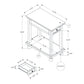 Accent End Table, Storage Drawer, Traditional - Espresso