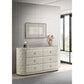 Santiago - 6 Drawer Dresser - Ivory