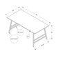 Table, Rectangular, Modern Style