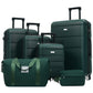 Hardshell Luggage Set 6 Piece With Duffel & Toiletry Bag