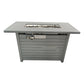 Outdoor Fire Pit Table With Lid Fuel Versatility