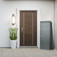 Steel Large Single Compartment Locking Parcel Drop Box With Keyed Access - Gray