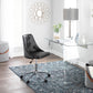Glacier - Contemporary Desk - Clear / Chrome