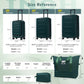 Hardside Luggage Set 5 Piece With Front Opening