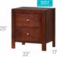 Charming Nightstand With Drawers