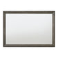 Escher - Mirror - Gray / Oak