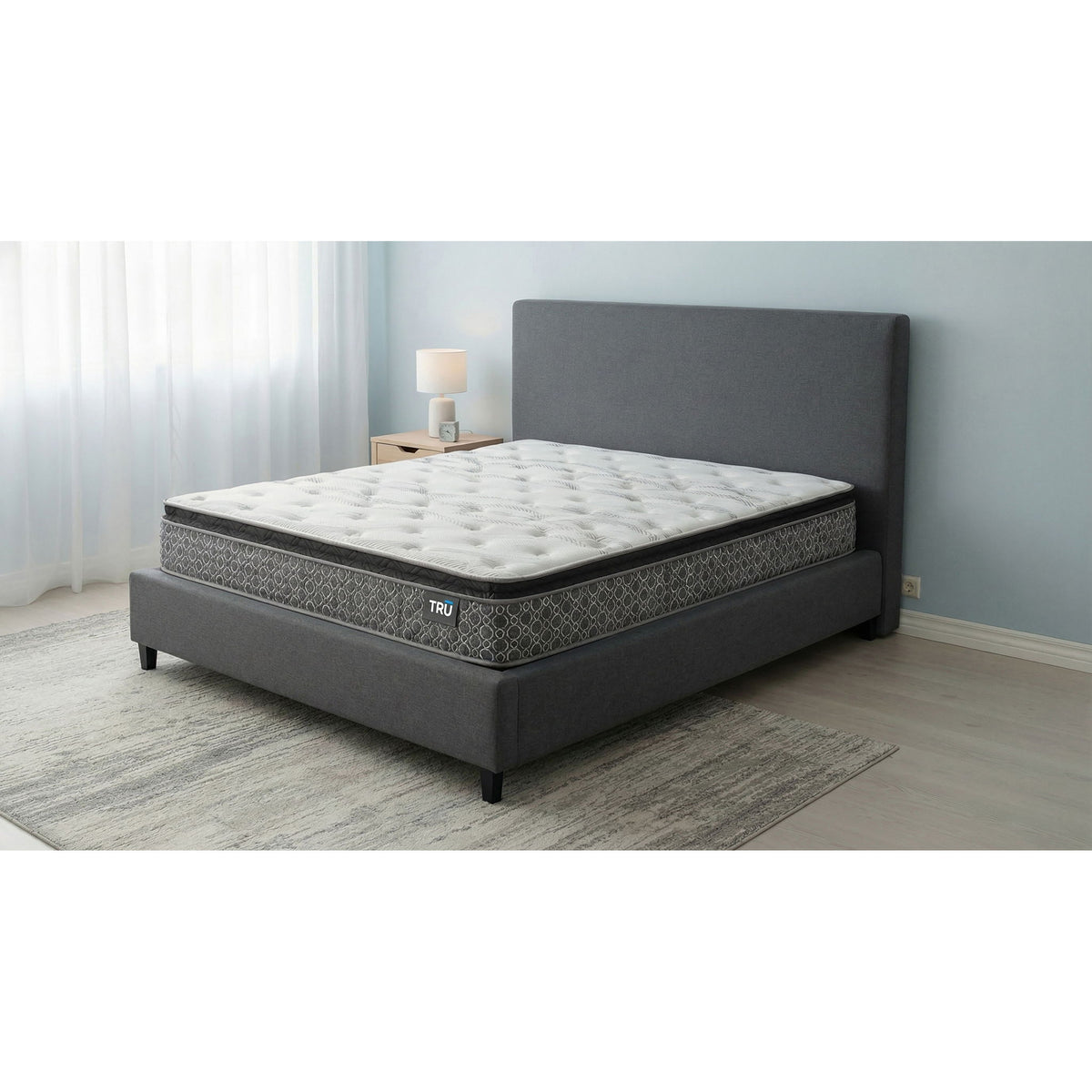 Constance - 11" Pillow Top Hybrid Mattress With Memory Foam And Open Coils
