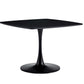 Table Mid-Century Dining Table For 4-6 People With Round Table Top, Pedestal Dining Table, End Table Leisure Coffee Table