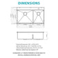 Topmount Drop In Kitchen Sink With Double Bowl Design
