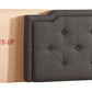 Button Tufted Bed Charming For Cozy Spaces
