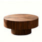 Round Coffee Table For Living Room - Walnut
