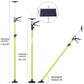 Adjustable Support Pole System For Drywalls And Cabinets With Carry Bag