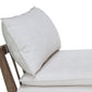 Daybed With Strap Detail - White
