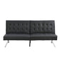 Comfortable Futon Sofa Bed - Black