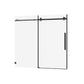 Frameless Tub Sliding Shower Door With Easy Clean Coating