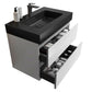 Alice - Bathroom Vanity With Large Storage, Sink, Wall Mounted
