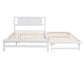 Platform Bed With Adjustable Trundle