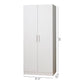 Mia - Farmhouse Shoe Cabinet With 6 Shelves