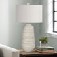 Contemporary Lighting, Table Lamp - Cream - Ceramic