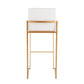 Fuji - Contemporary Design High Back Barstool