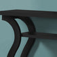 Accent Console Table For Entryway, Unique Curved Design