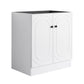 Modern Freestanding Bathroom Vanity With Soft Close Cabinet Doors