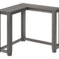 Corner Accent Console Table For Entryway, Unique Design Contemporary & Modern