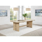 Kimpton - Rectangular Dining Table With Extension Leaf - Beige
