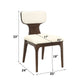 Koen - Side Chair (Set of 2) - Beige / Brown Oak