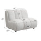 Manilla - Linen Chair - Ivory White