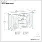 Bedford - Handcrafted Tall TV Media Stand