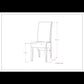 Avalon - Deluxe Parson, Dining Chair (Set of 2)