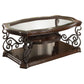 Arrize - Coffee And End Table Set With Scroll Legs