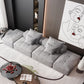 Modern Oversized, Modular Sectional Sofa With Pillows