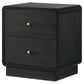 Burton - 2 Drawer Nightstand - Black