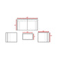 Comfortable Modern Patio Rattan Sectional Set With Cushions