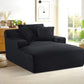 Cloudline - Oversized Chaise Lounge, Modern Comfy Couch With Full Foam Cushioning, Cozy Sleeper Sofabed
