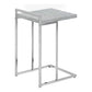 Accent Table, C - Shaped, Contemporary & Modern