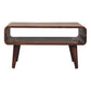 Solid Wood Open Media Unit