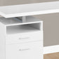 Computer Desk For Home Office, Laptop, Left Right Set - Up, Storage Drawers, Contemporary & Modern