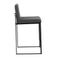 Fuji - Contemporary Modern Elegance, High Back Counter Stool