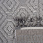 Guros - 8' X 10' Geometric Indoor / Outdoor Area Rug - White