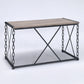 Jodie - Console Table - Rustic Oak / Antique Black