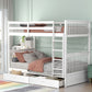Bunk Bed With Ladders And 2 Storage Drawers