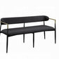 Jaramillo - Chenille Bench - Black