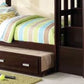Allentown - Twin / Twin Bunk Bed With Trundle Storage - Espresso